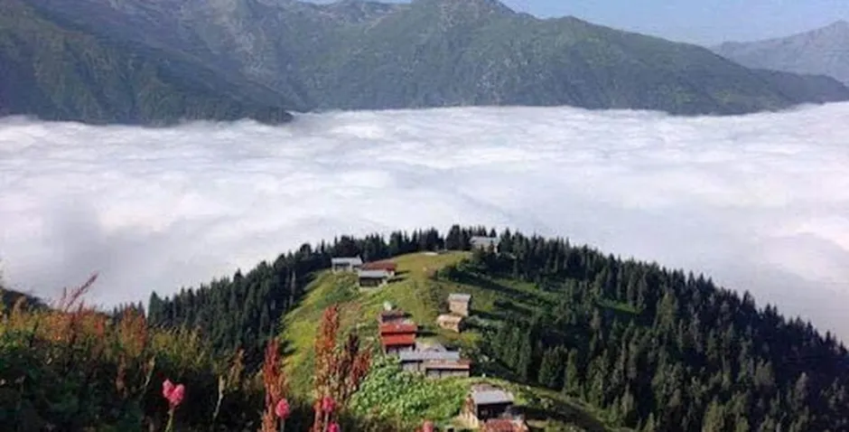 Hidden valleys Eastern Turkey landscape